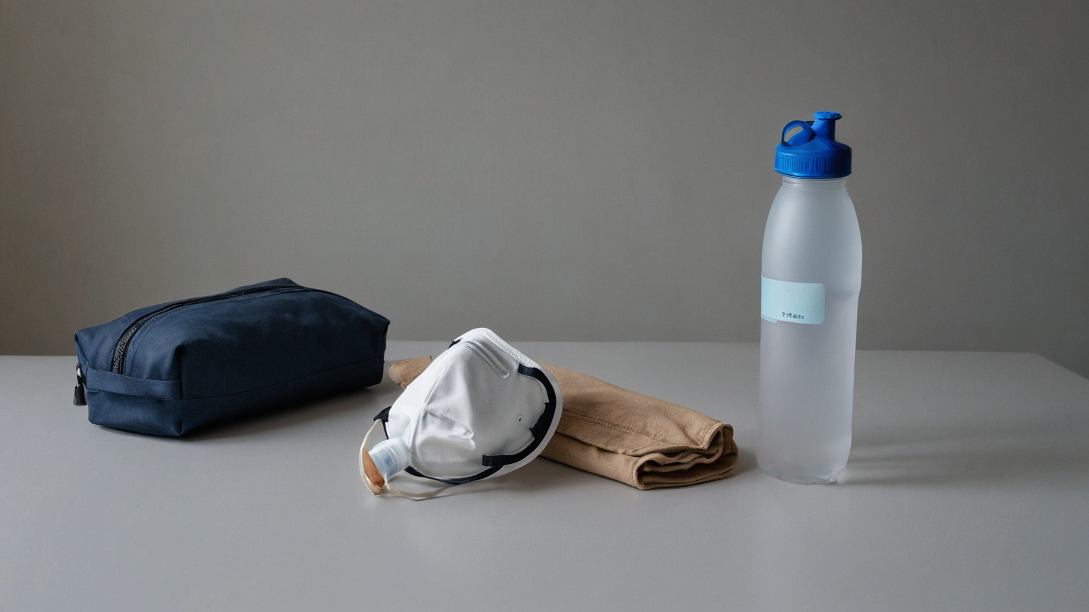 Airport preparedness kit without text